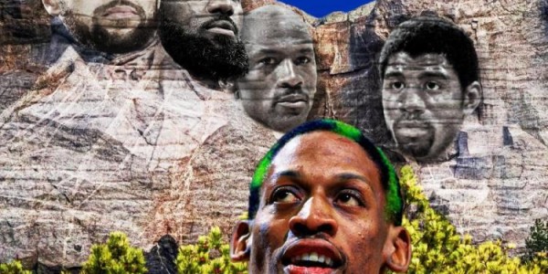 你认同吗？罗德曼分享他的总统山人选：乔詹库&amp;amp;amp;魔术师！