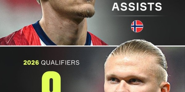 星空体育-挪威双子星！哈兰德9球领跑世预赛射手榜，厄德高7助领跑助攻榜