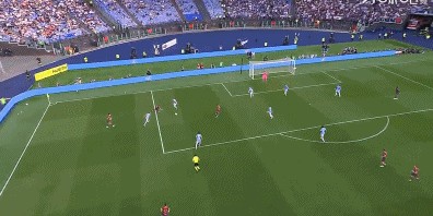半场：国米2-0拉齐奥，劳塔罗传射建功，苏契奇远射破门
